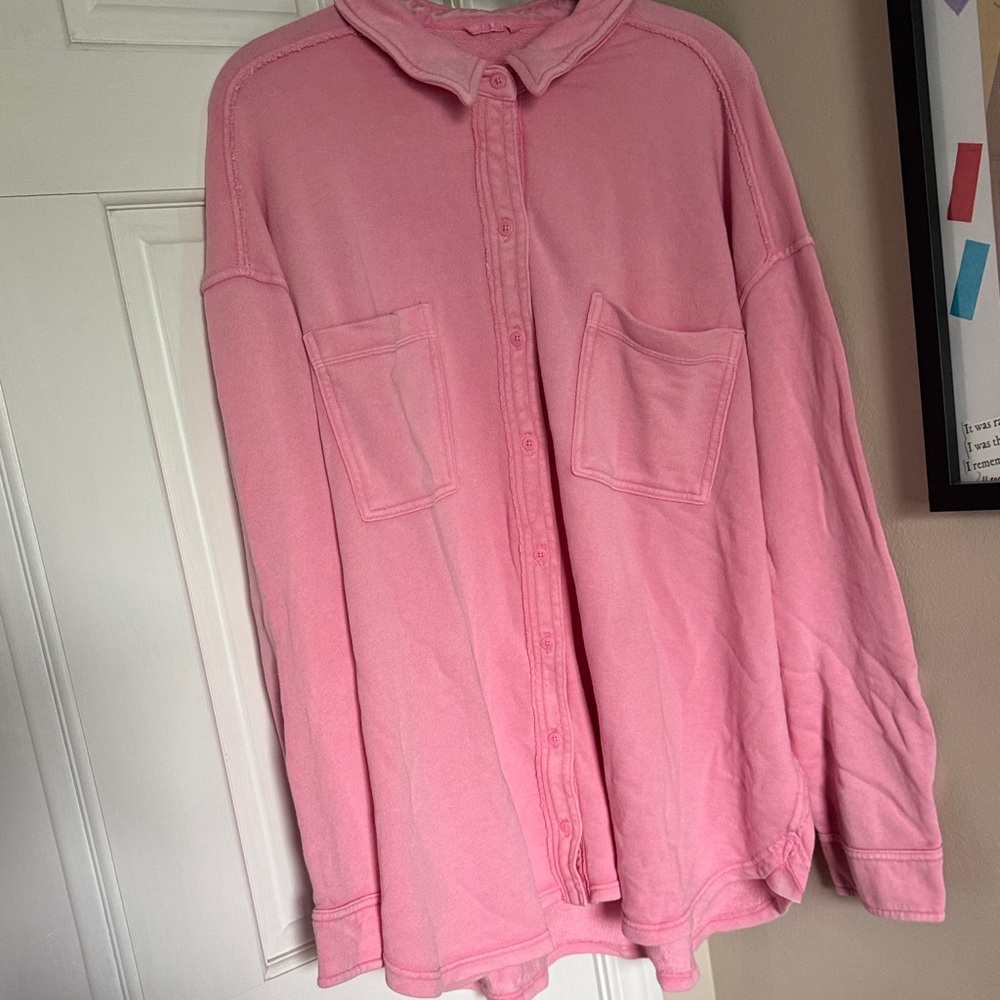 Aerie Soft Pink Knit Top